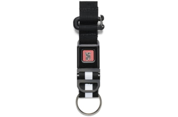 Image of Chrome Industries Mini Buckle Keychain, Black, One Size, AC-249-BKBK-NA-NA