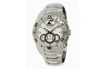 Image of Chronotech Active 7922  Watch - Stainless Steel Band, White Face Ct.7922am/26m