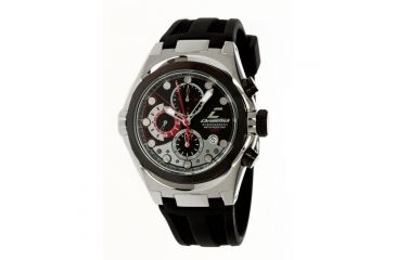 Image of Chronotech Active 7991  Watch - Black Band, Stainless/Black Face Ct.7991m/02