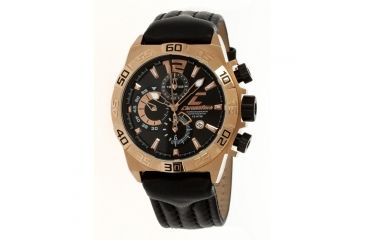 Image of Chronotech Active 7993  Watch - Black Band, Gold/Black Face Ct.7993m/05