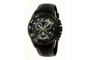 Image of Chronotech Active Speed  Watch - Black Rubber Band, Black Face Ct.7140m/05