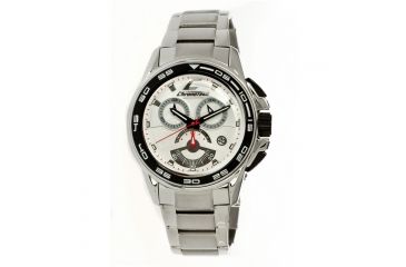 Image of Chronotech Active Speed  Watch - Stainless Steel Band, White Face Ct.7140m/06m