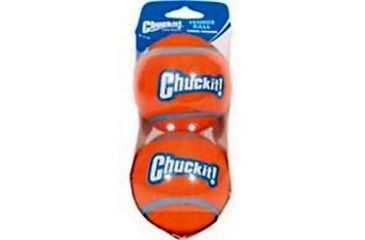 Image of Chuckit! Tennis Ball, Large, 2 Pack, Blue/Orange, Large, CHU-01867
