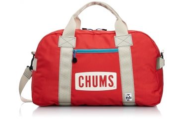 Image of Chums Eco Logo Boston Bag-Hibiscus Red