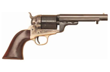 Image of Cimarron Arms 1851 Richards-Mason Revolver, .38 Special, 5.5in Barrel, Fixed, Case Colored/Hardened Frame, Wood Grip, 6 Round Cylinder, CA926