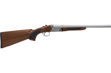 Image of Citadel Boss SS Coach 3in Tactical SxS Shotgun, 20 Gauge, 18.5in BBL, Synthetic Black Stock, Nickel, CITSBS2018NKL