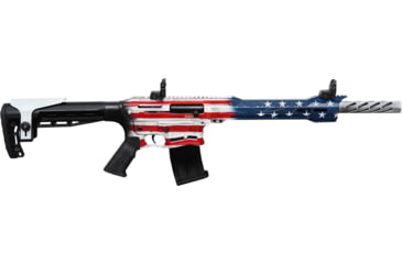 Image of Citadel Boss25 3in Tactical Semi-Auto Shotgun, 12 Gauge, 18.75in BBL, Synthetic Us Flag Stock, N/A, CBOSS2512-USA