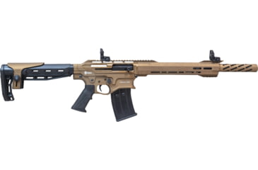 Image of Citadel Boss25 CA Compliant 3in Tactical Semi-Auto Shotgun, 12 Gauge, 20in BBL, Synthetic Black Stock, Bronze Black, CBOSS2512-BRZ-CA