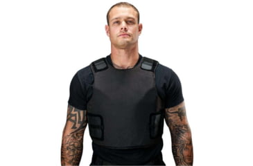 Image of Citizen Armor Covert Body Armor and Carrier, C3 Elite IIIA+, Black, Medium, AT-E103BK