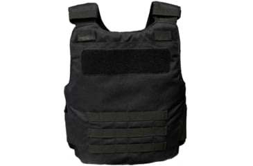 Image of Citizen Armor Light Tactical Body Armor and Carrier, C1 Standard IIIA, Black, AT-S091BK
