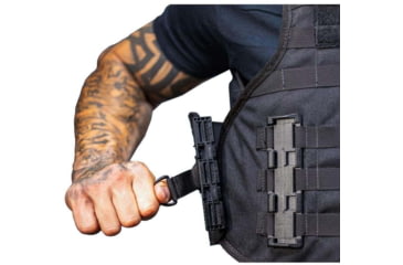Image of Citizen Armor SHTF Tactical Armored Vest Belt, Black, 6x6, AT-0070BK0-66