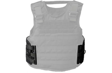 Image of Citizen Armor SHTF Tactical Armored Vest Belt, Black, 6x6, AT-0070BK0-66