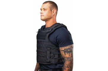 Image of Citizen Armor SHTF Tactical Body Armor and Carrier, C4 Standard IIIA, Black, AT-S074BK