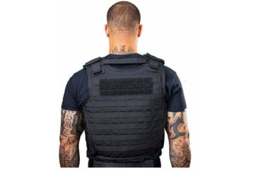 Image of Citizen Armor SHTF Tactical Body Armor and Carrier, C4 Standard IIIA, Black, AT-S074BK
