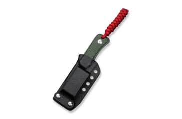 Image of CIVIVI Baby Banter Fixed Blade Knife, 2.39 in, Nitro-V Steel Stonewashed Blade, Drop Point Blade, Canvas Micarta Green Handle, C23045-2