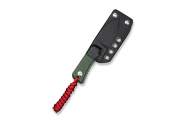 Image of CIVIVI Baby Banter Fixed Blade Knife, 2.39 in, Nitro-V Steel Stonewashed Blade, Drop Point Blade, Canvas Micarta Green Handle, C23045-2