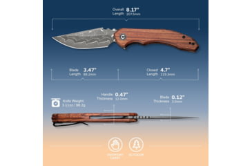 Image of CIVIVI Bluetick Knife - C23050-DS1