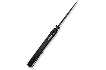 Image of CIVIVI Sentinel Strike Ii Flipper &amp; Thumb Stud &amp; Button Lock Knife Black Aluminum Handle With Black Frn Integral Spacer