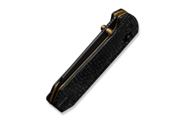 Image of CIVIVI Thumb Stud &amp; Crossbar Lock Knife Black Burlap Micarta Handle 2.88inch Black Stonewashed 14c28n Blade