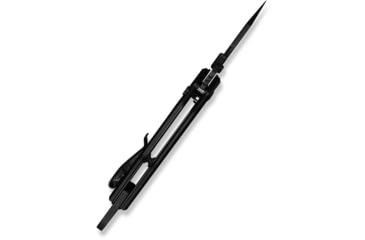 Image of CIVIVI Amaroq Flipper &amp; Thumb Stud &amp; Button Lock Knife Black Aluminum Handle 2.11inch Black Stonewashed Nitro-v Blade