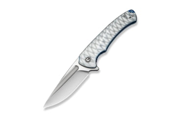 Image of CIVIVI Voidflare Flipper Knife Greyish White Resin Handle With Scale Pattern 2.92inch Satin Finished 14c28n Blade