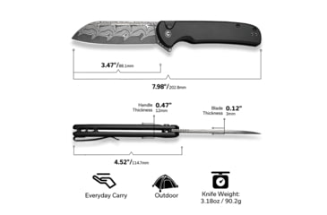 Image of CIVIVI Chevalier ... Knife - C20022B-DS1