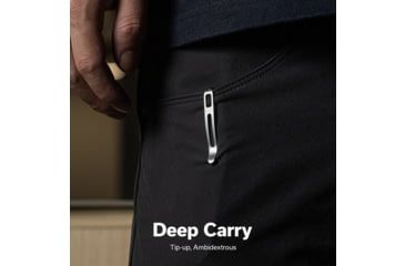 Image of CIVIVI Bluetick Flipper Knife Carbon Fiber Overlay On Black G10 Handle