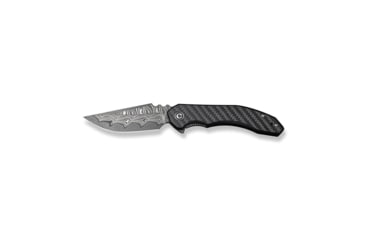 Image of CIVIVI Bluetick Flipper Knife Carbon Fiber Overlay On Black G10 Handle