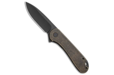 Image of Civivi CIVIVI Elementum Liner Lock Knife Brass 2.9" Black Stonewash, Brass, D2, adult, BHQ-102828