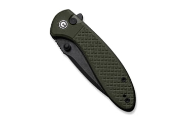 Image of CIVIVI Faeger Flipper &amp; Thumb Stud &amp; Button Lock Knife Milled Od Green G10 Handle