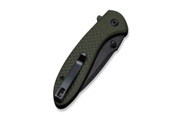 Image of CIVIVI Faeger Flipper &amp; Thumb Stud &amp; Button Lock Knife Milled Od Green G10 Handle