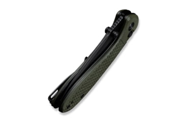 Image of CIVIVI Faeger Flipper &amp; Thumb Stud &amp; Button Lock Knife Milled Od Green G10 Handle
