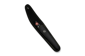 Image of CIVIVI Shawka Fillet Folding Knife, 5.81in, 14C28N, Fillet, Aluminum Black/Red Handle, C22029B1