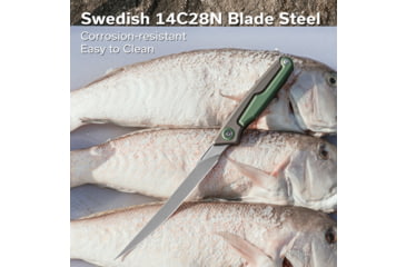 Image of Civivi Knife Shawka 5.81 Grey Green Folding Fillet Knf