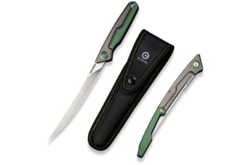 Image of Civivi Knife Shawka 5.81 Grey Green Folding Fillet Knf