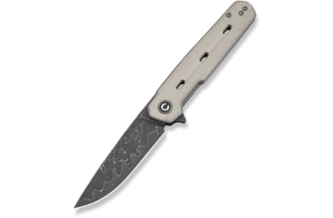 Image of CIVIVI Navo Flipper Knife Ivory G10 Handle 3.25inch Damascus Blade