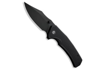 Image of Civivi CIVIVI Vexillum Clip Point Liner Lock Knife Black G-10 3.8" Black SW, Black, Nitro-V, adult, BHQ-196471
