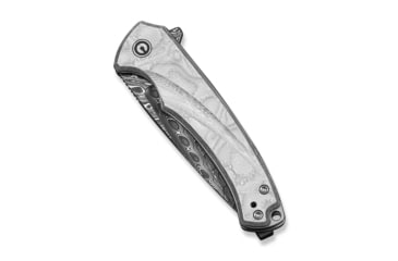 Image of CIVIVI Voidflare Flipper Knife G10 With Aluminum Foil Handle 2.92inch Damascus Blade