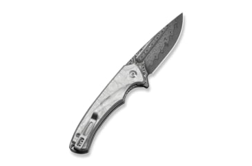 Image of CIVIVI Voidflare Flipper Knife G10 With Aluminum Foil Handle 2.92inch Damascus Blade