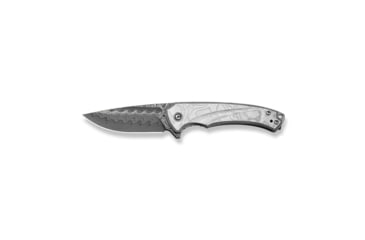 Image of CIVIVI Voidflare Flipper Knife G10 With Aluminum Foil Handle 2.92inch Damascus Blade