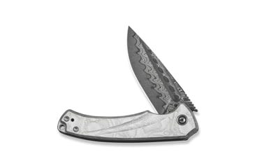 Image of CIVIVI Voidflare Flipper Knife G10 With Aluminum Foil Handle 2.92inch Damascus Blade