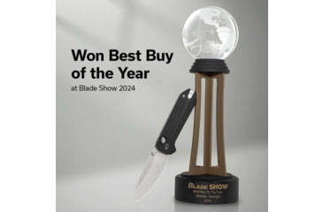 Image of CIVIVI Yonder Thumb Stud &amp; Crossbar Lock Knife Black G10 Handle