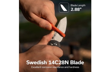 Image of CIVIVI Yonder Thumb Stud &amp; Crossbar Lock Knife Black G10 Handle