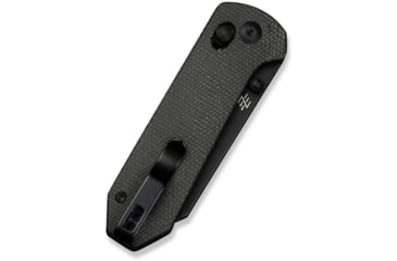 Image of CIVIVI Yonder Thumb Stud &amp; Crossbar Lock Knife Dark Green Canvas Micarta Handle