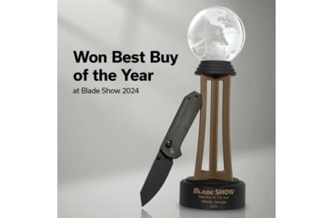 Image of CIVIVI Yonder Thumb Stud &amp; Crossbar Lock Knife Dark Green Canvas Micarta Handle