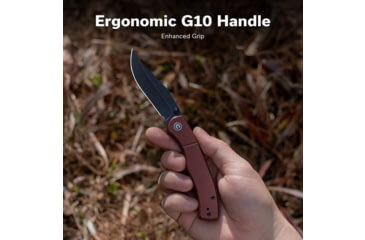 Image of CIVIVI Clingman Front Flipper &amp; Thumb Stud Knife G10 Handle 2.99inch Nitro-v Blade C23065-2 - C23065-2