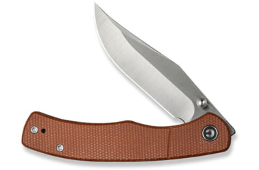Image of CIVIVI Clingman Front Flipper &amp; Thumb Stud Knife Micarta Handle 2.99inch Nitro-v Blade C23065-3 - C23065-3
