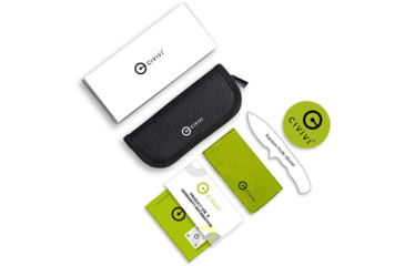 Image of CIVIVI Clingman Front Flipper &amp; Thumb Stud Knife Micarta Handle 2.99inch Nitro-v Blade C23065-3 - C23065-3