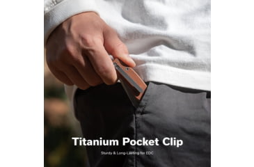 Image of CIVIVI Clingman Front Flipper &amp; Thumb Stud Knife Micarta Handle 2.99inch Nitro-v Blade C23065-3 - C23065-3