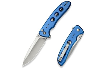 Image of CIVIVI Hyperpulse Flipper &amp; Thumb Stud &amp; Button Lock Knife Aluminum Handle 3.5inch 14c28n Blade C23087a-2 - C23087A-2